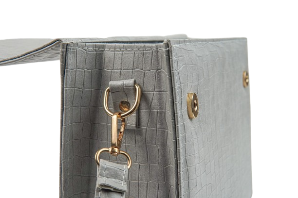 Grey Belle Hobo Bag