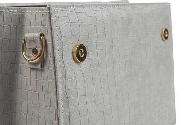 Grey Belle Hobo Bag