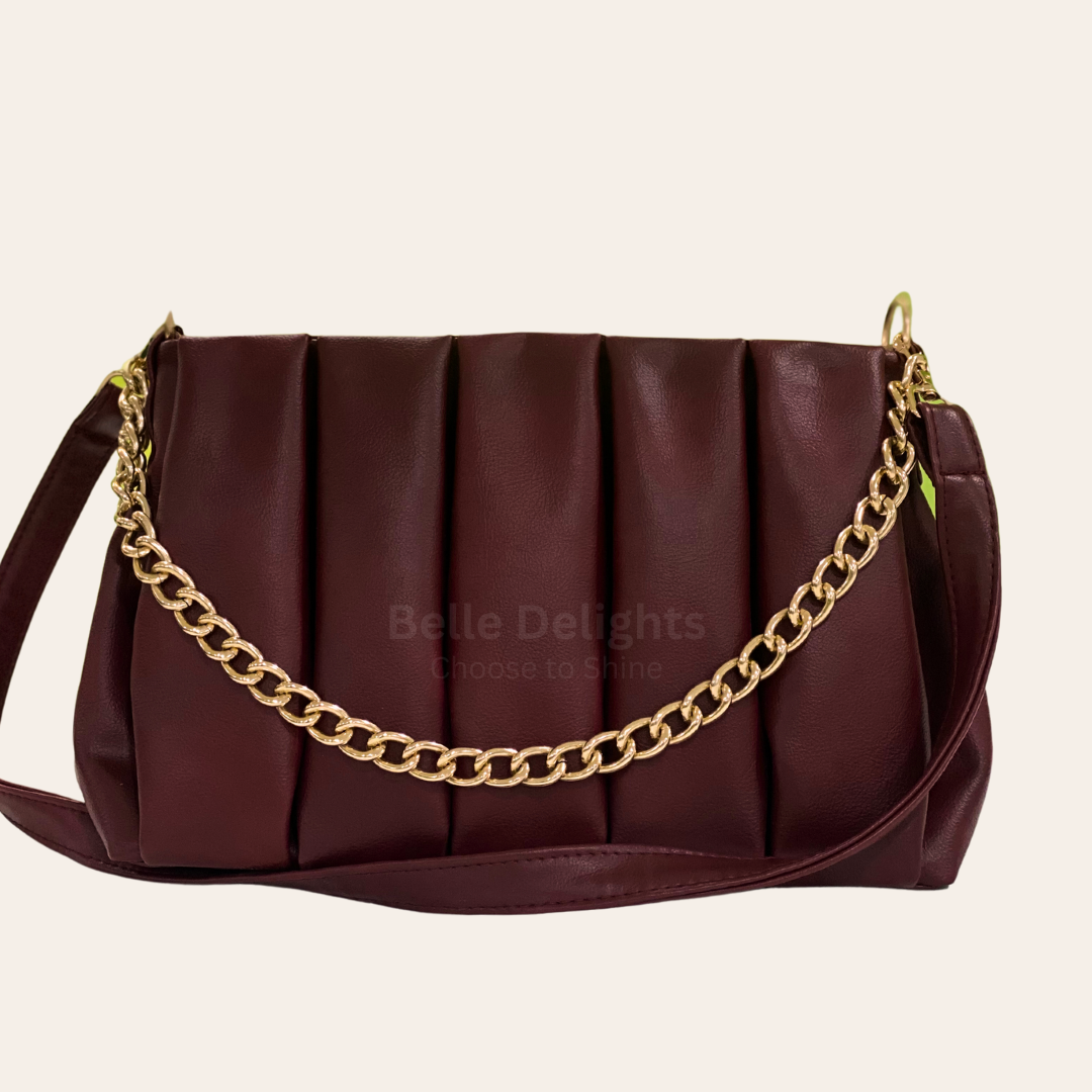 Mehroon Bug Shoulder Bag