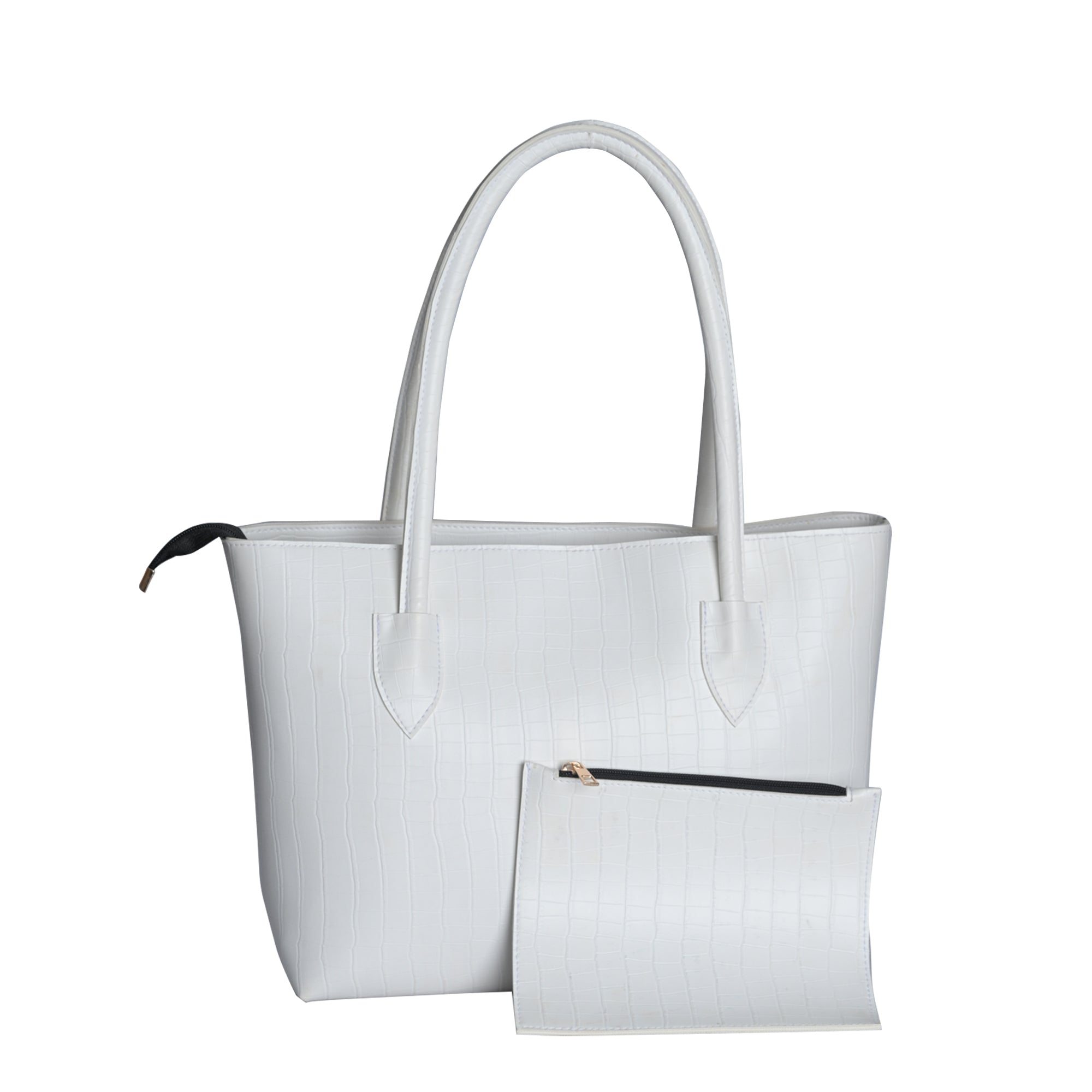 Mini white croc bag best sale