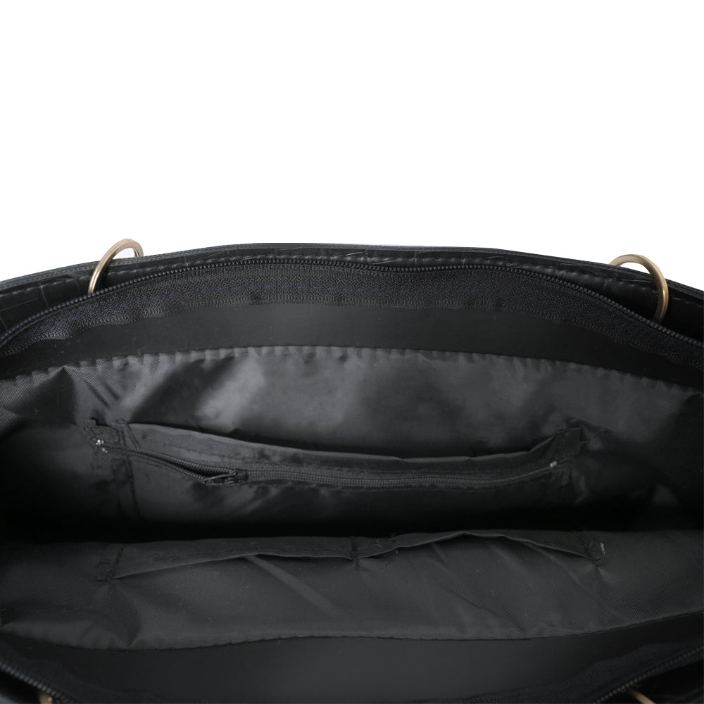 Black New Wave Tote Bag