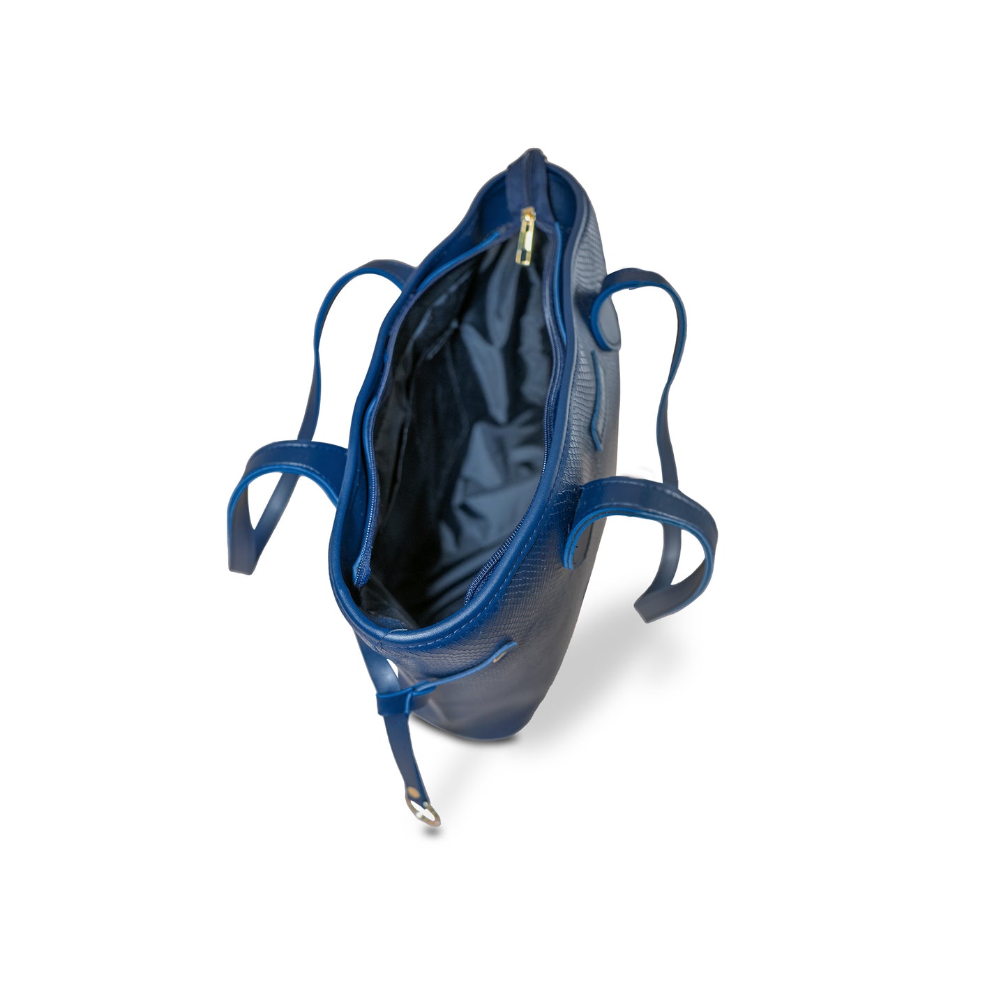 Blue Belle Tote Bag With Detachable Pouch