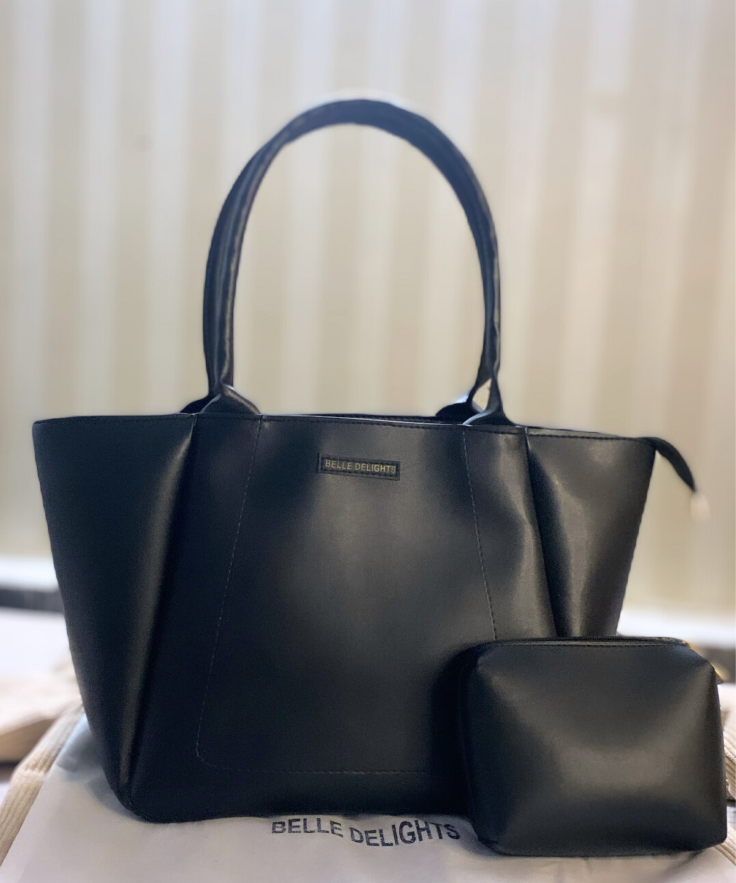 Black Alma Tote Bag