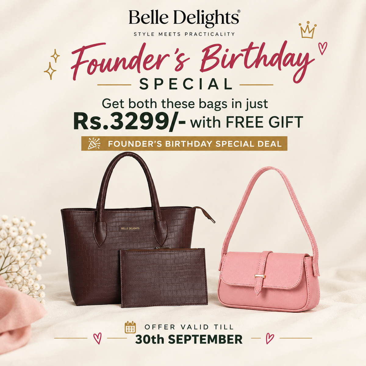 Birthday Deal Croc with Elara