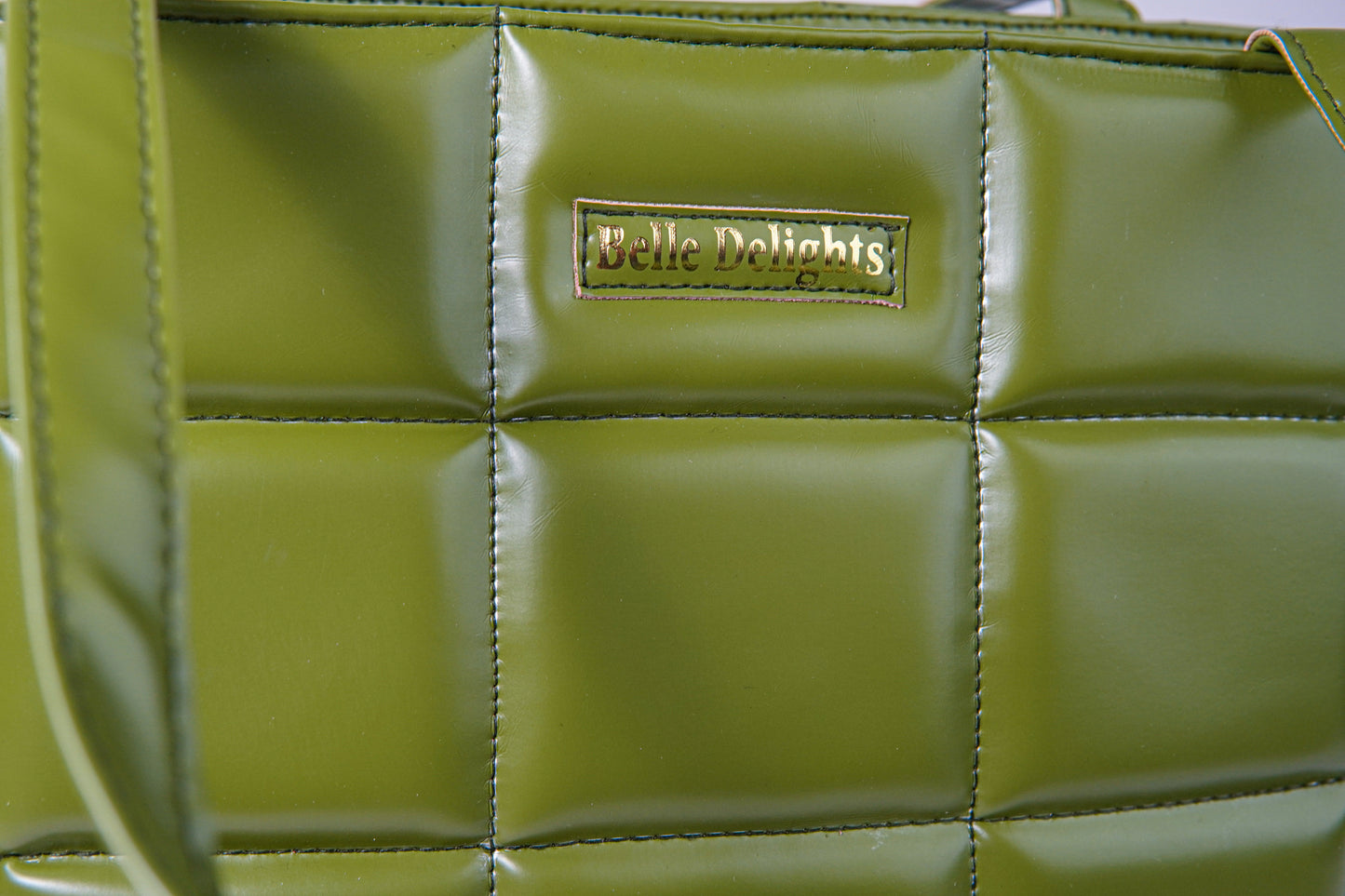 Green Belle Luxe Tote Bag