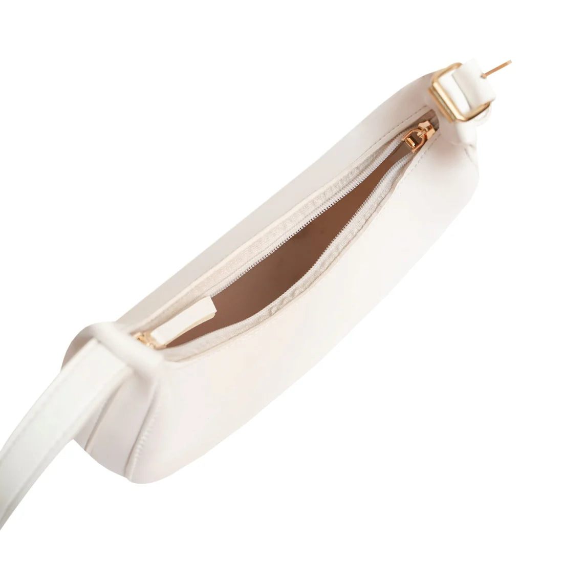 White Belle Moon Shape Bag