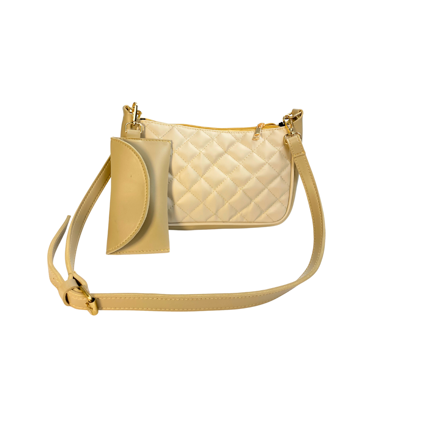 Beige Belle The Crossbody Bag