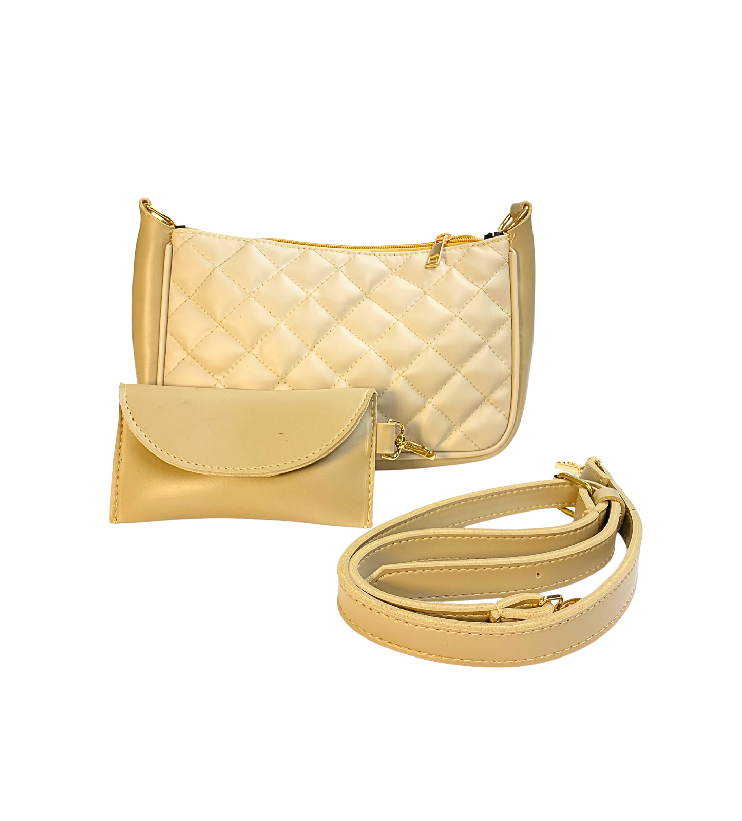 Beige Belle The Crossbody Bag