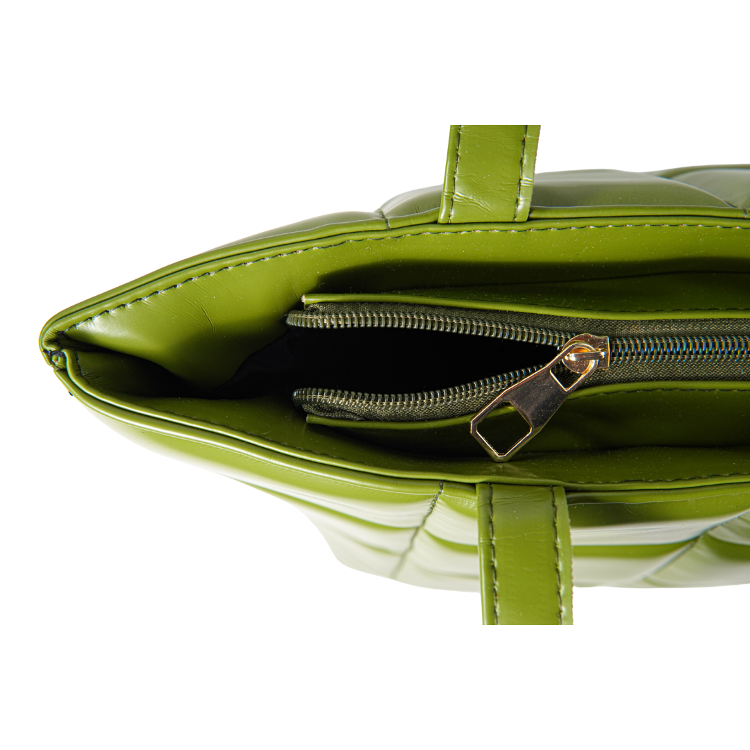 Green Belle Luxe Tote Bag