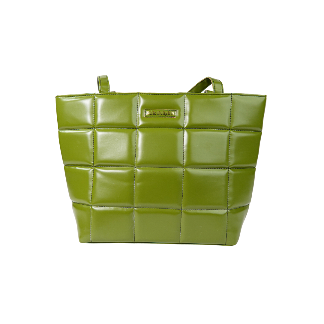 Green Belle Luxe Tote Bag