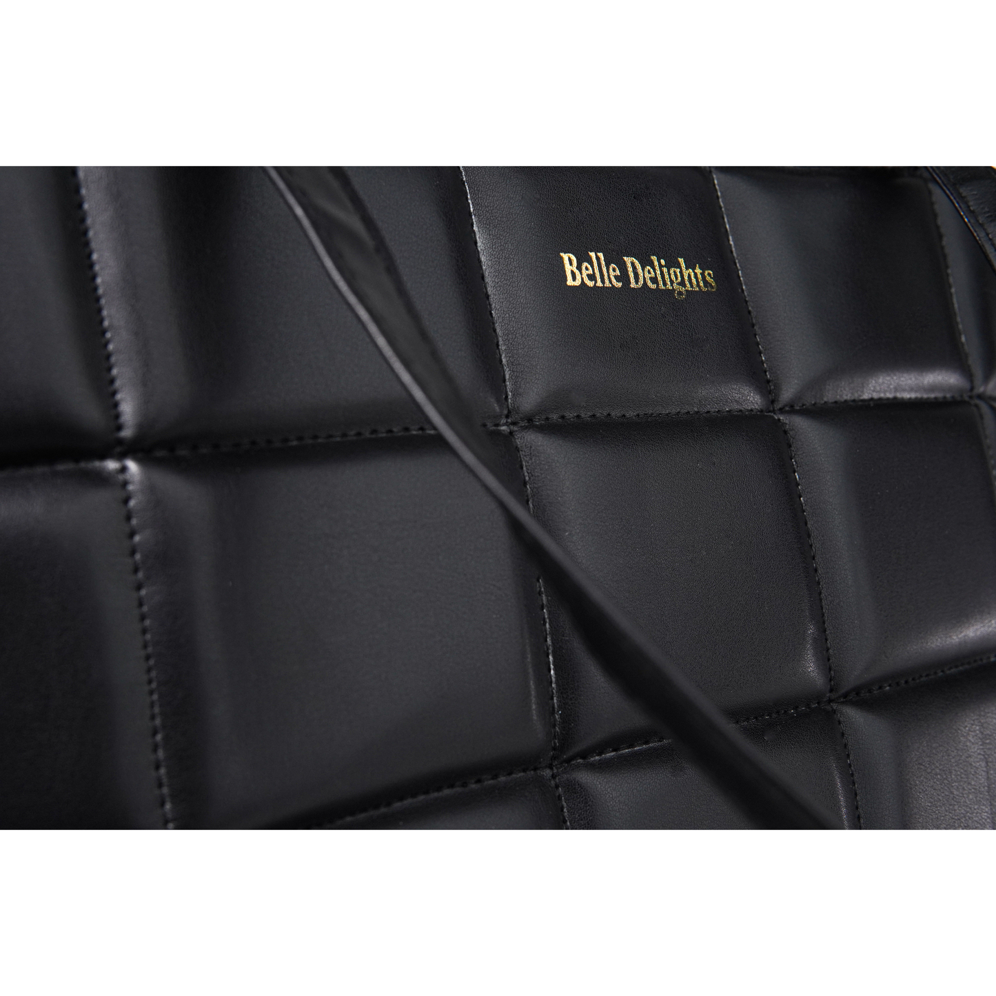 Black Belle Luxe Tote Bag