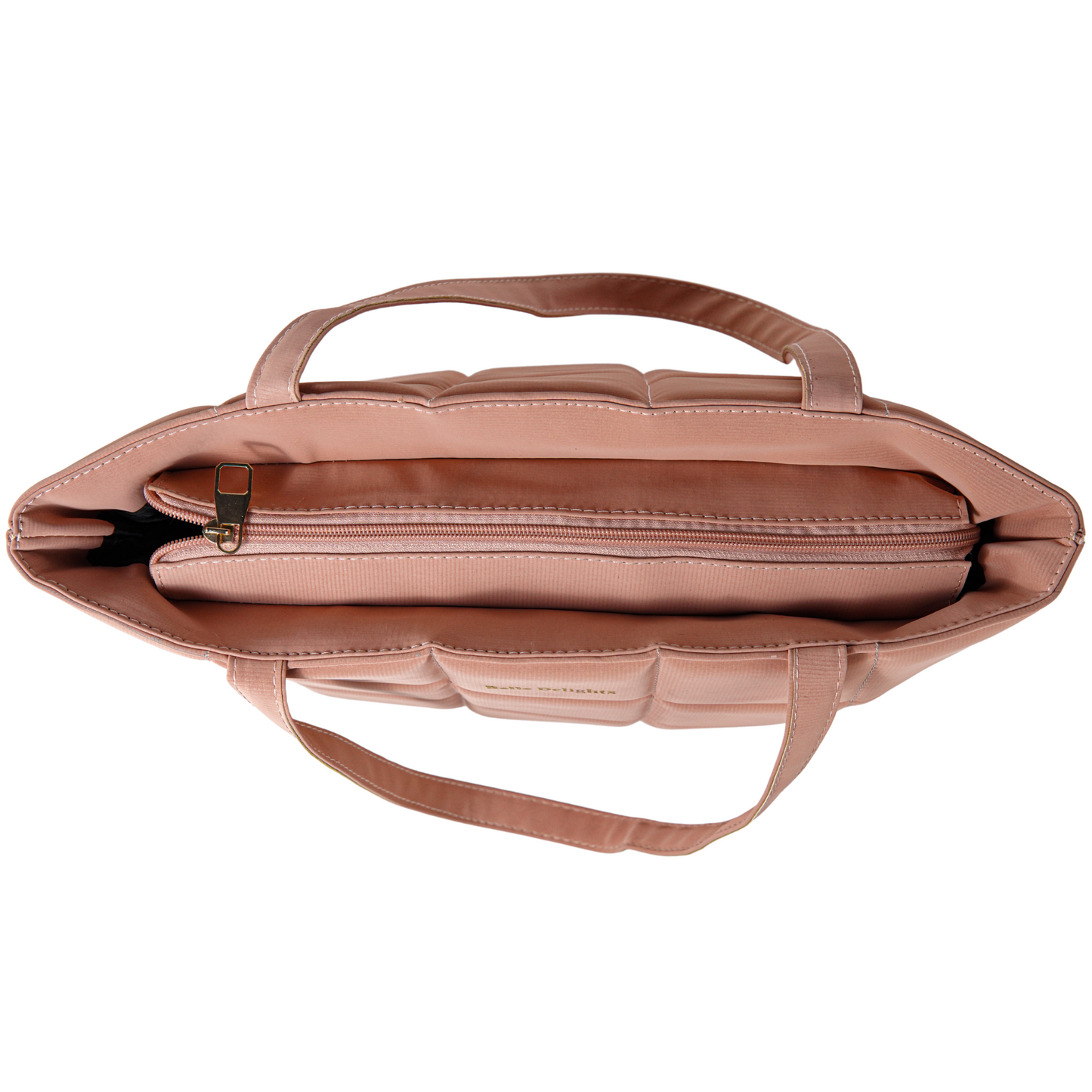 Peach Pink Belle Luxe Tote Bag