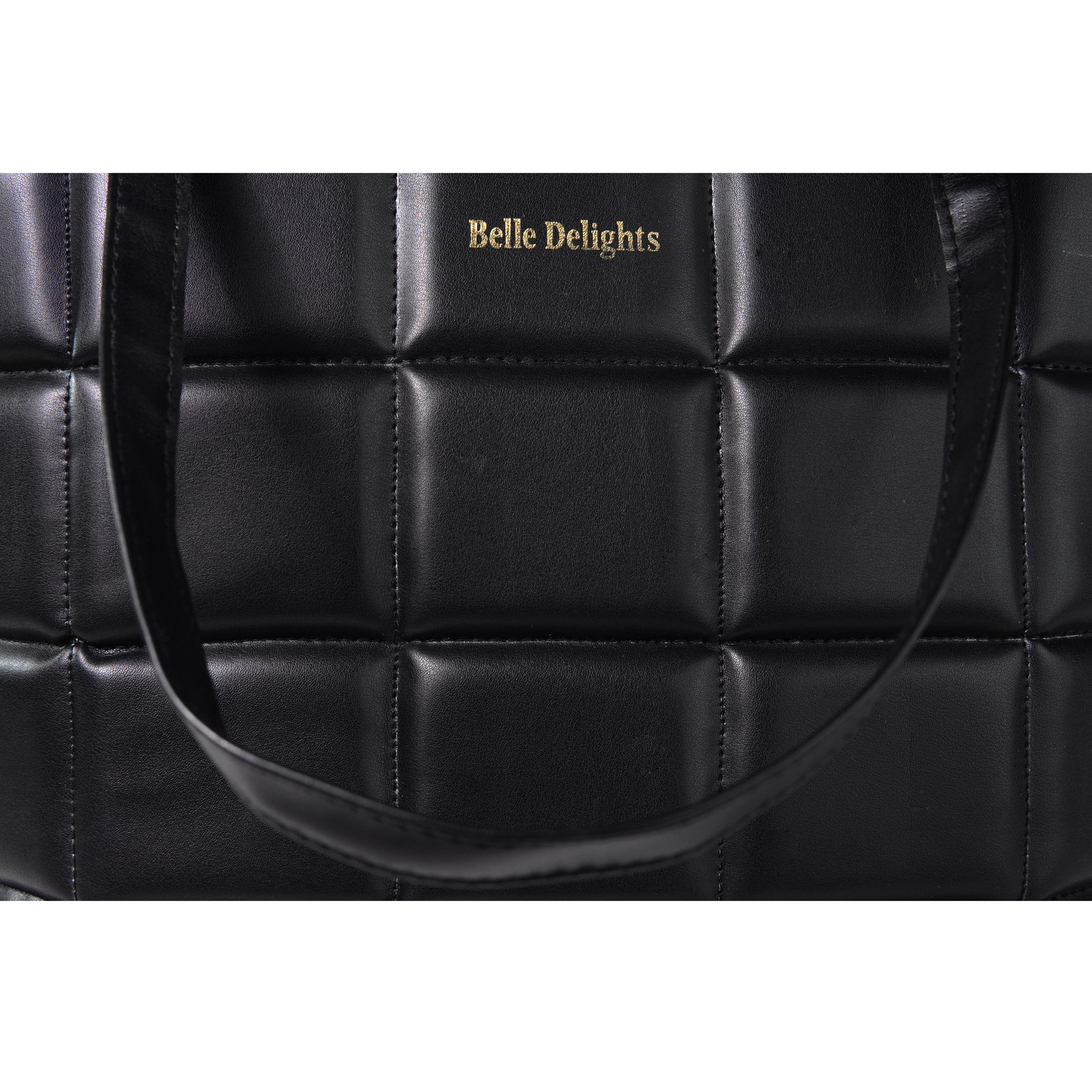 Black Belle Luxe Tote Bag
