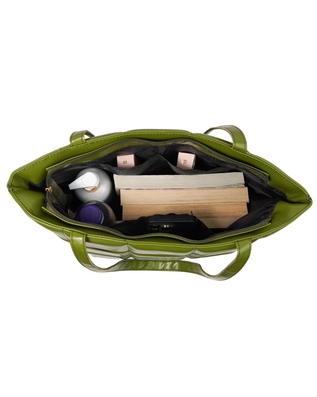 Green Belle Luxe Tote Bag