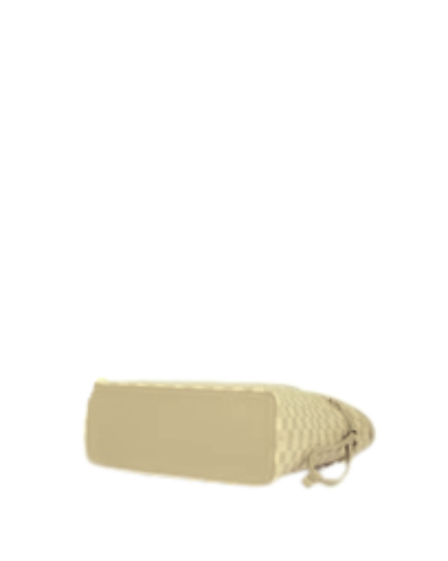 Coffee Checkered Neverfull Tote Bag (Zip Closure)