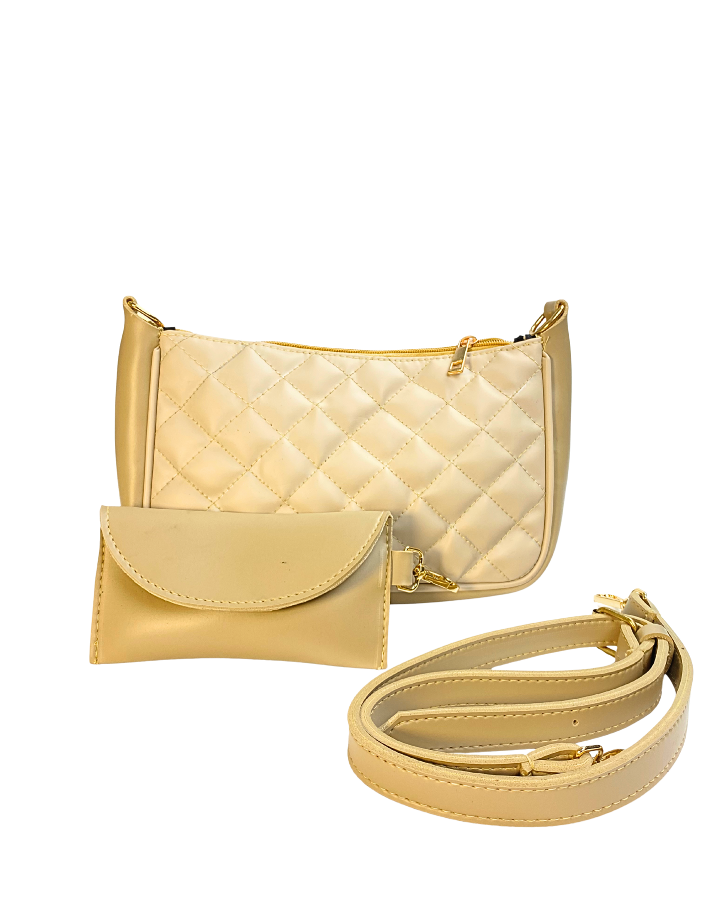 Beige Belle The Crossbody Bag
