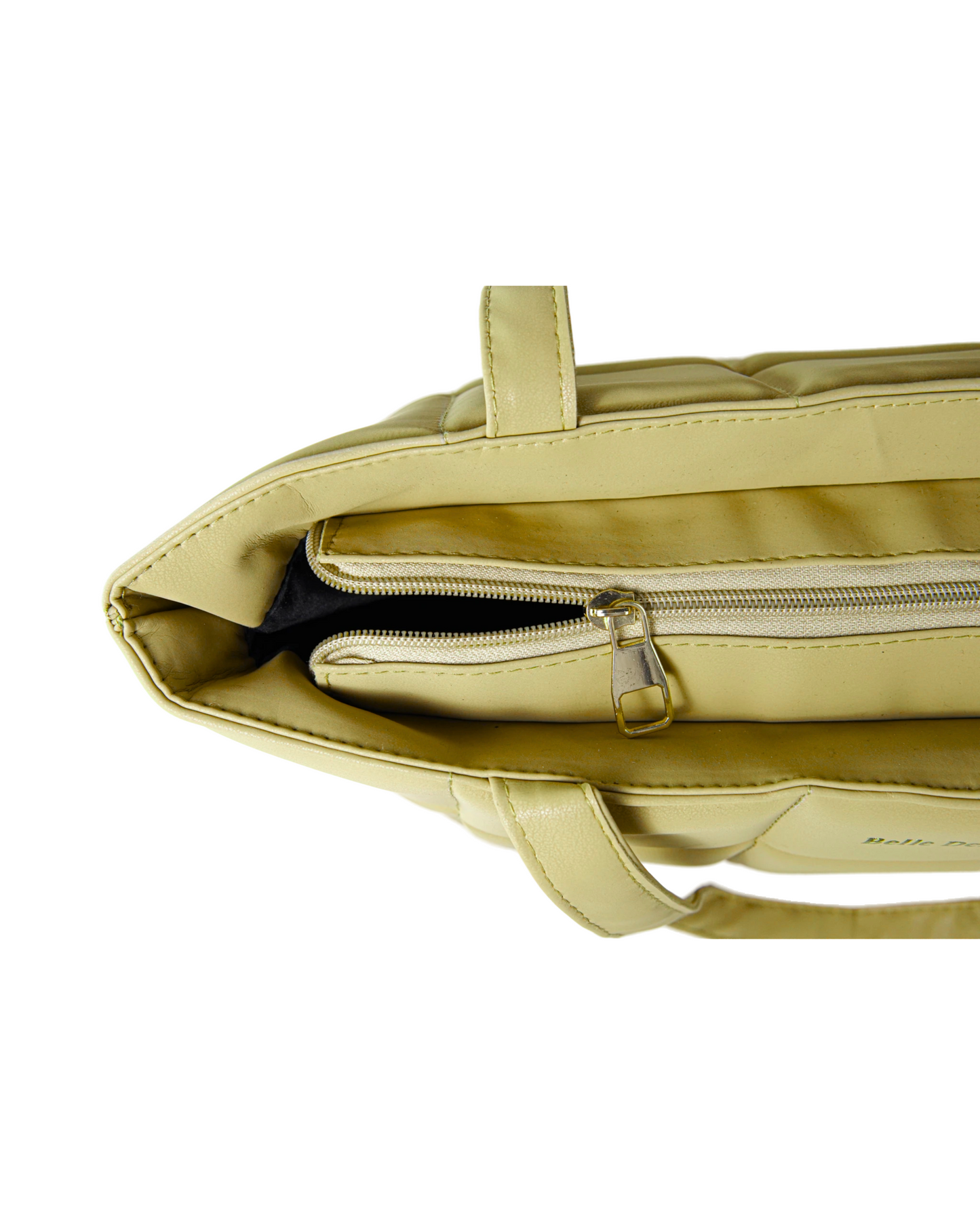 Cream Belle Luxe Tote Bag