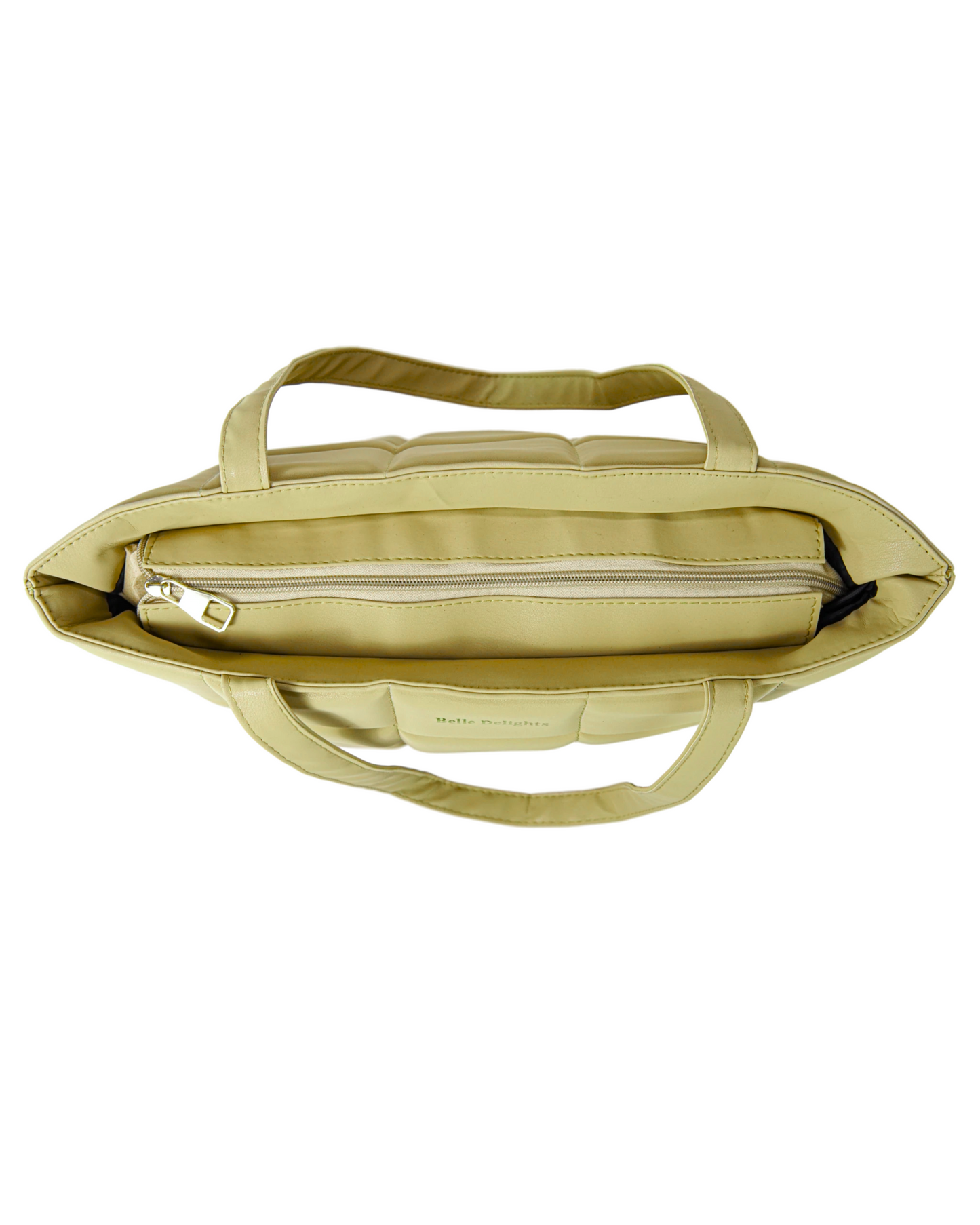Cream Belle Luxe Tote Bag