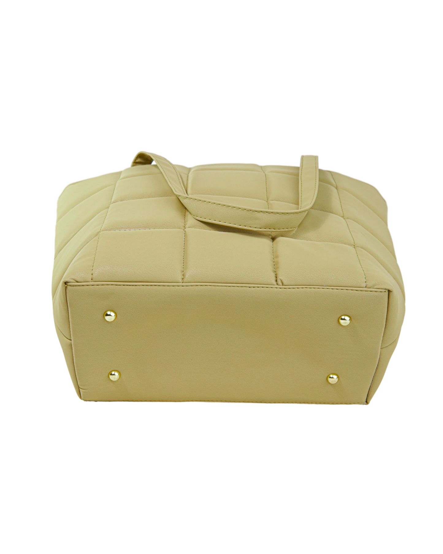 Cream Belle Luxe Tote Bag