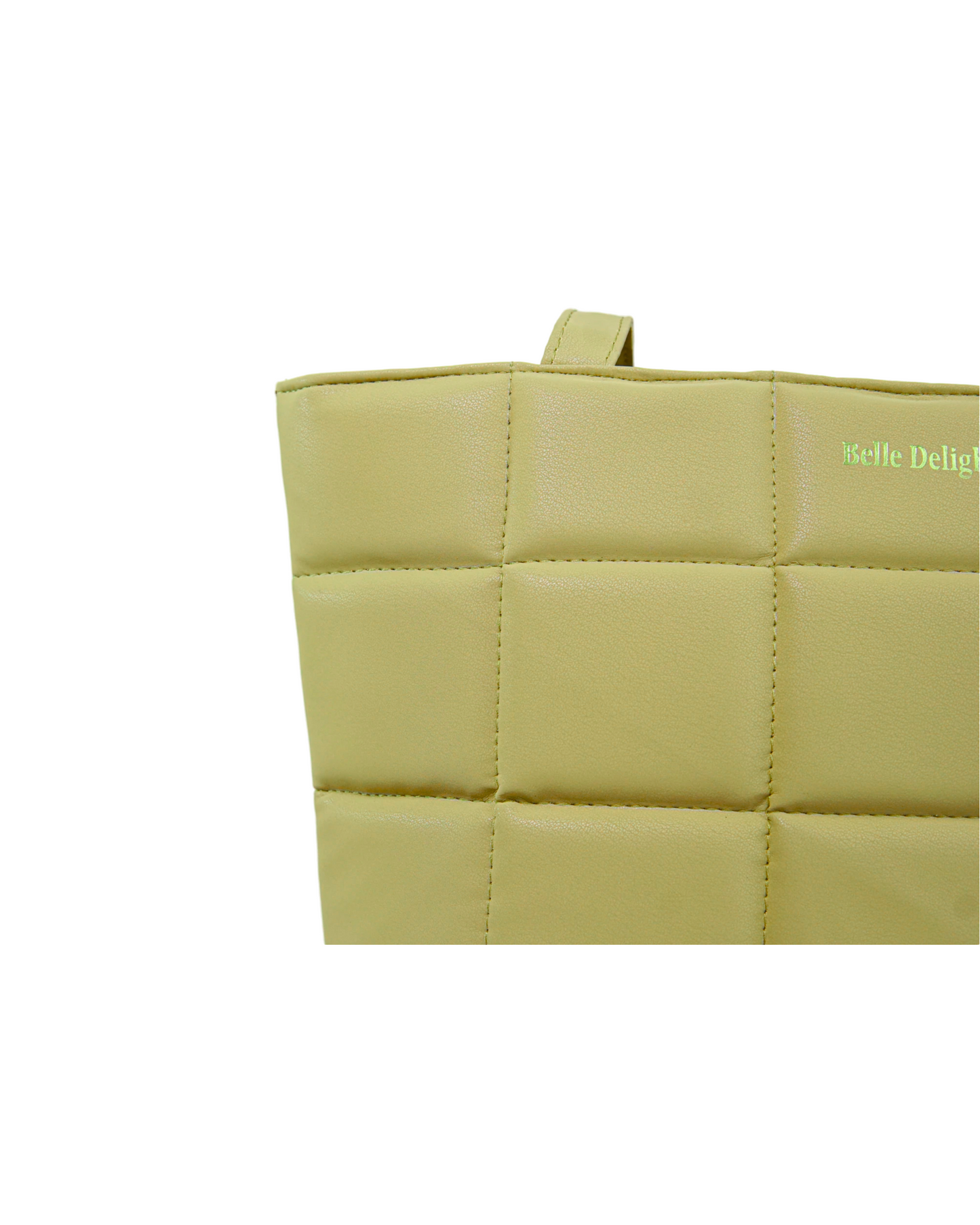 Cream Belle Luxe Tote Bag
