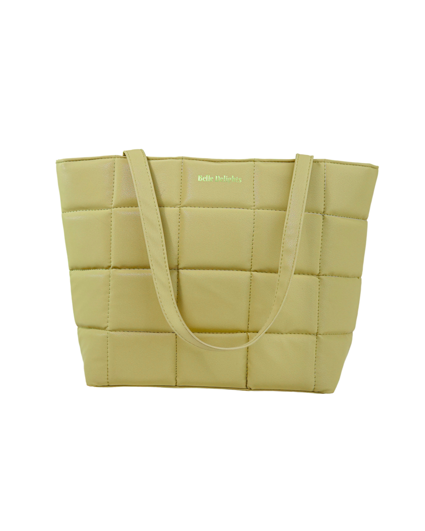 Cream Belle Luxe Tote Bag