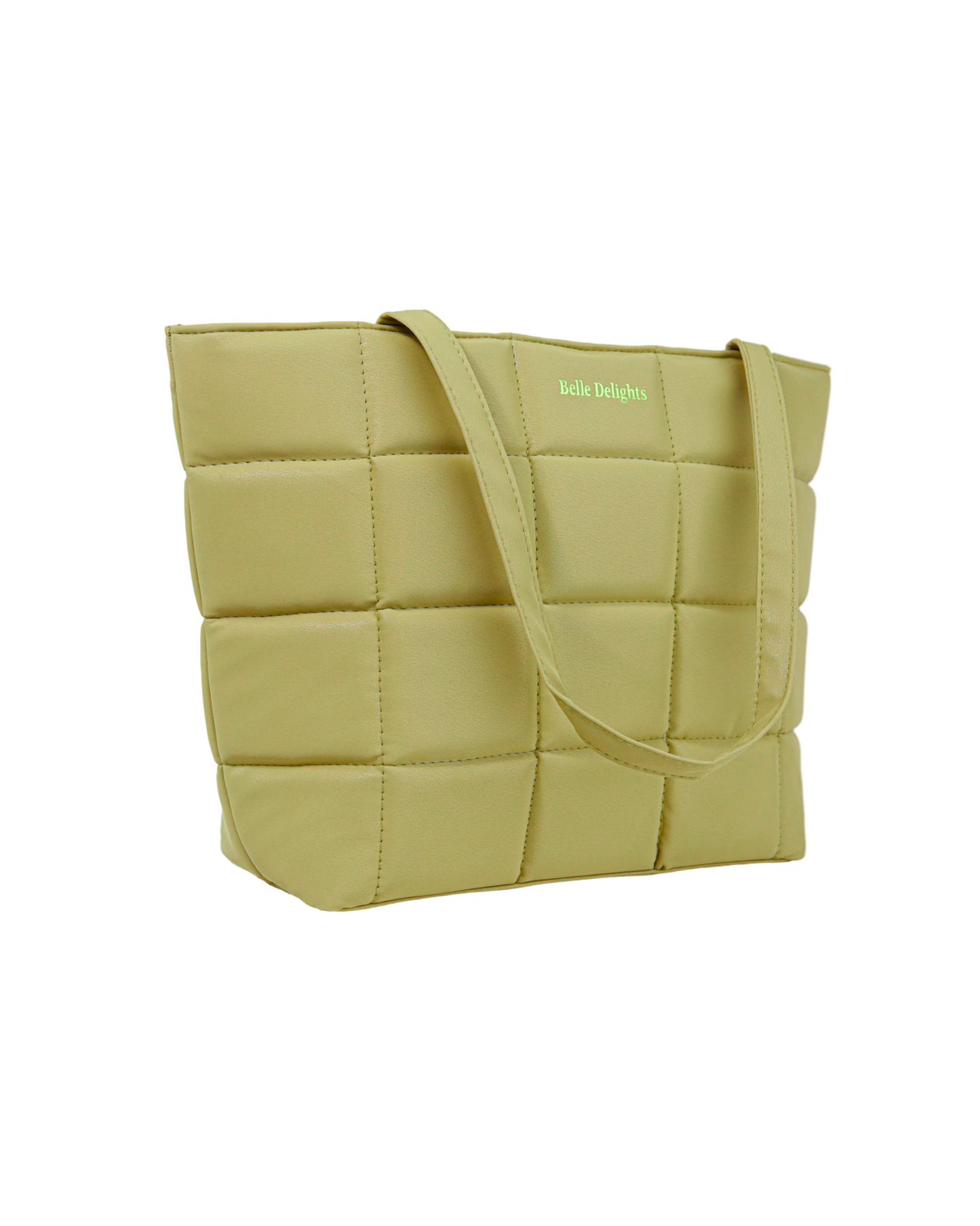 Cream Belle Luxe Tote Bag