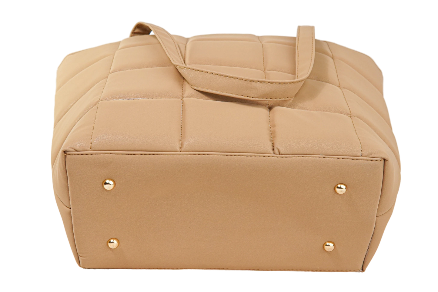 Beige Belle Luxe Tote Bag