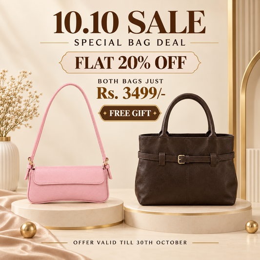 Statement Shoulder and Kiki Bag