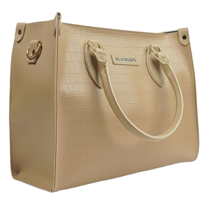 Beige Belle Carry Shoulder Bag (Pre-Order)
