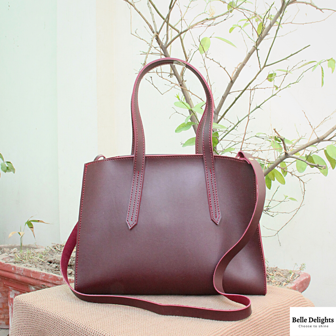 Maroon store shoulder bag