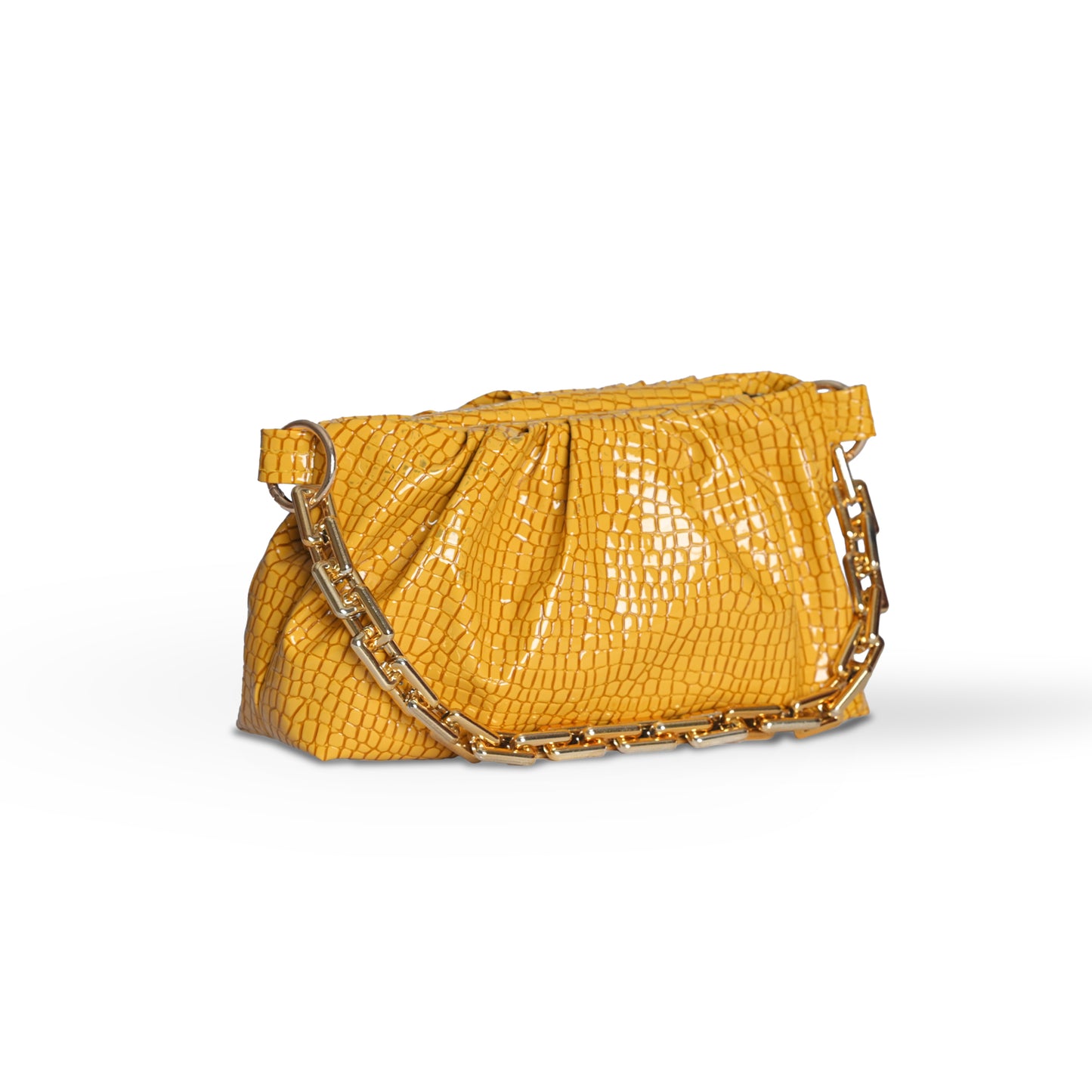 Yellow  Belle Cloud Bag