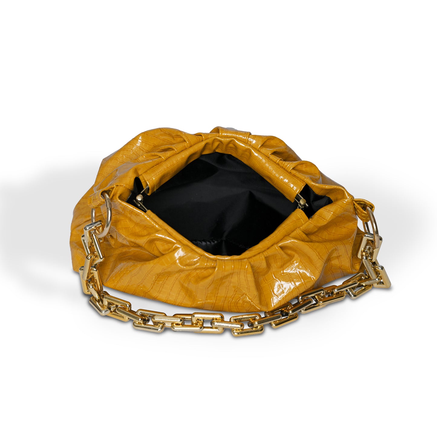 Mustard Belle Cloud Bag