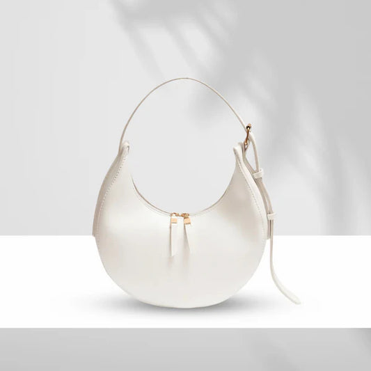 White Belle Moon Shape Bag