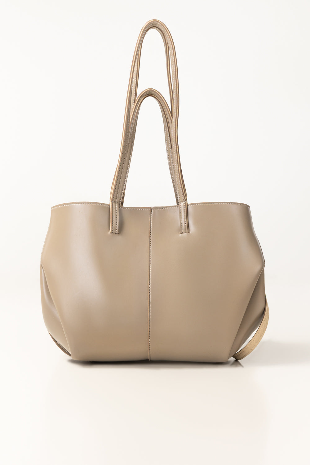 Polene Paris Beige Tote Bag