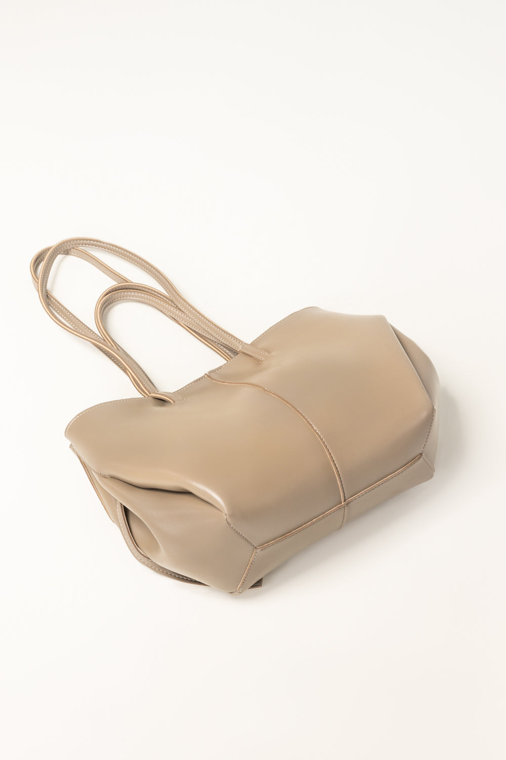 Polene Paris Beige Tote Bag