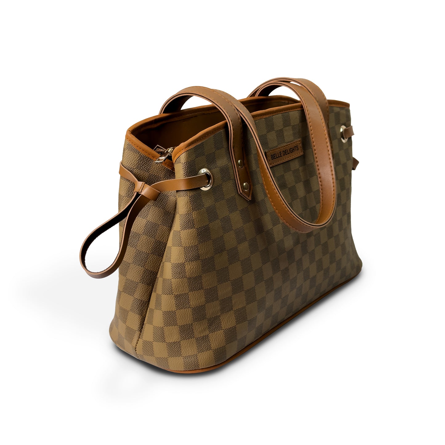 Wood Belle The Checker Bag  ( pre-order )