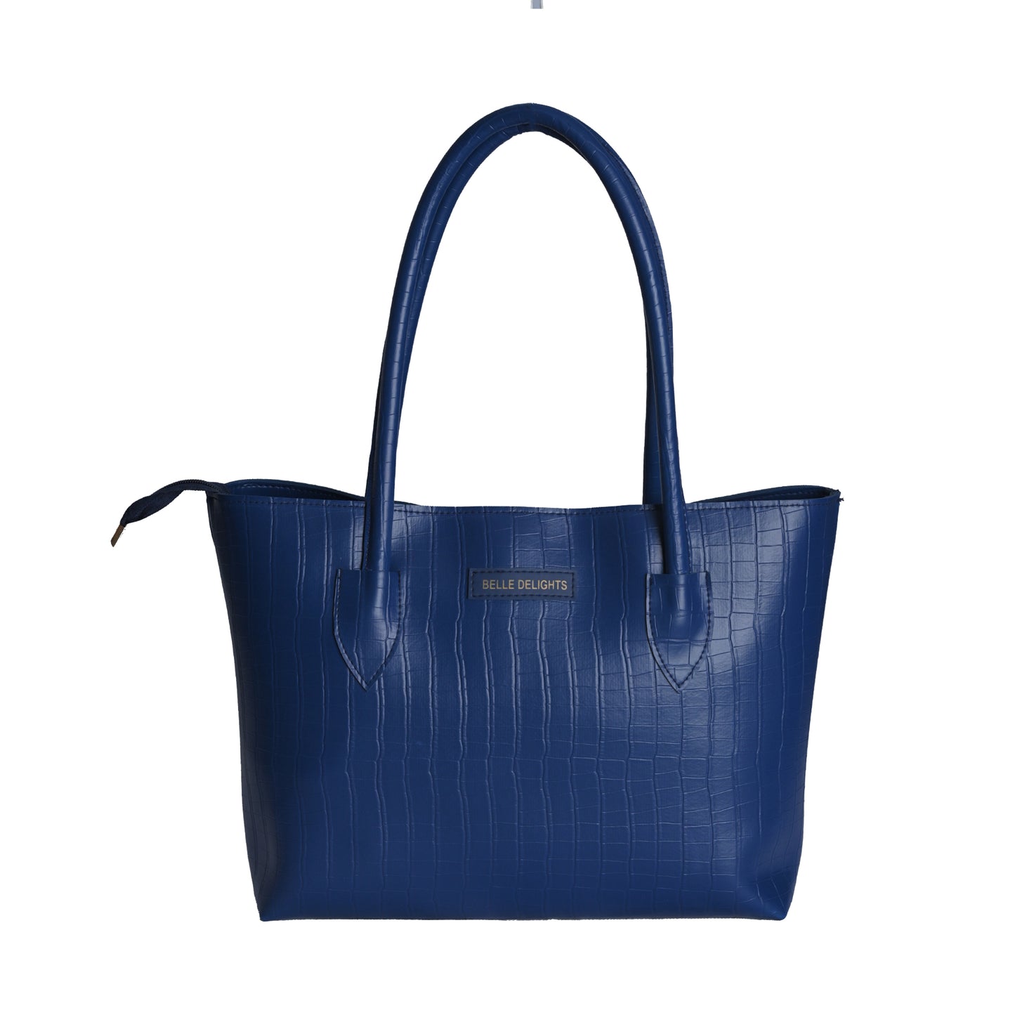 Blue Belle Croc Tote Bag