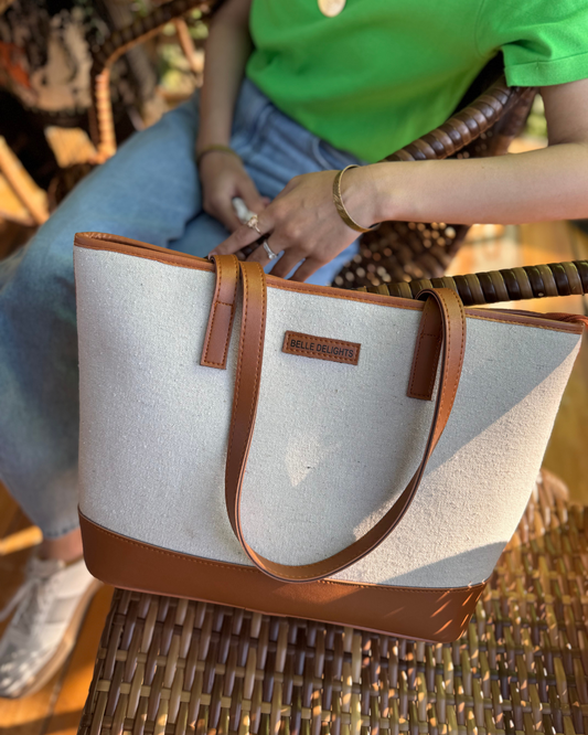 TOTE BAG BROWN