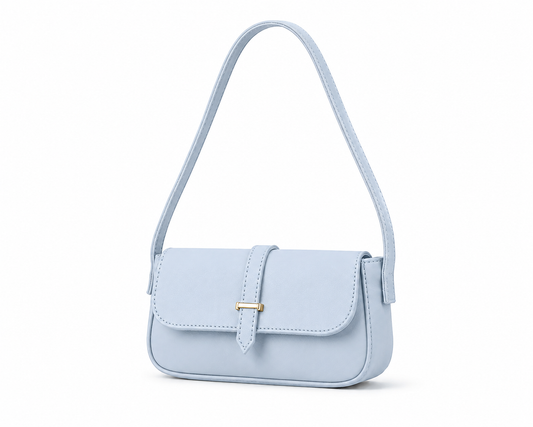 Ice Blue Belle The Elara Shoulder Bag