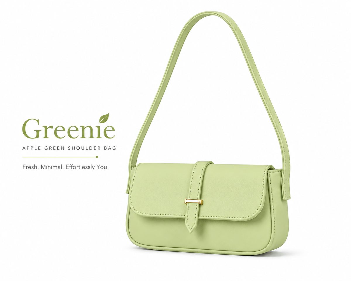 Apple Green Belle The Elara Shoulder Bag