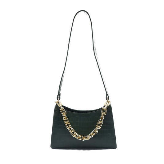 Belle Chic Convertible Handbag - Green