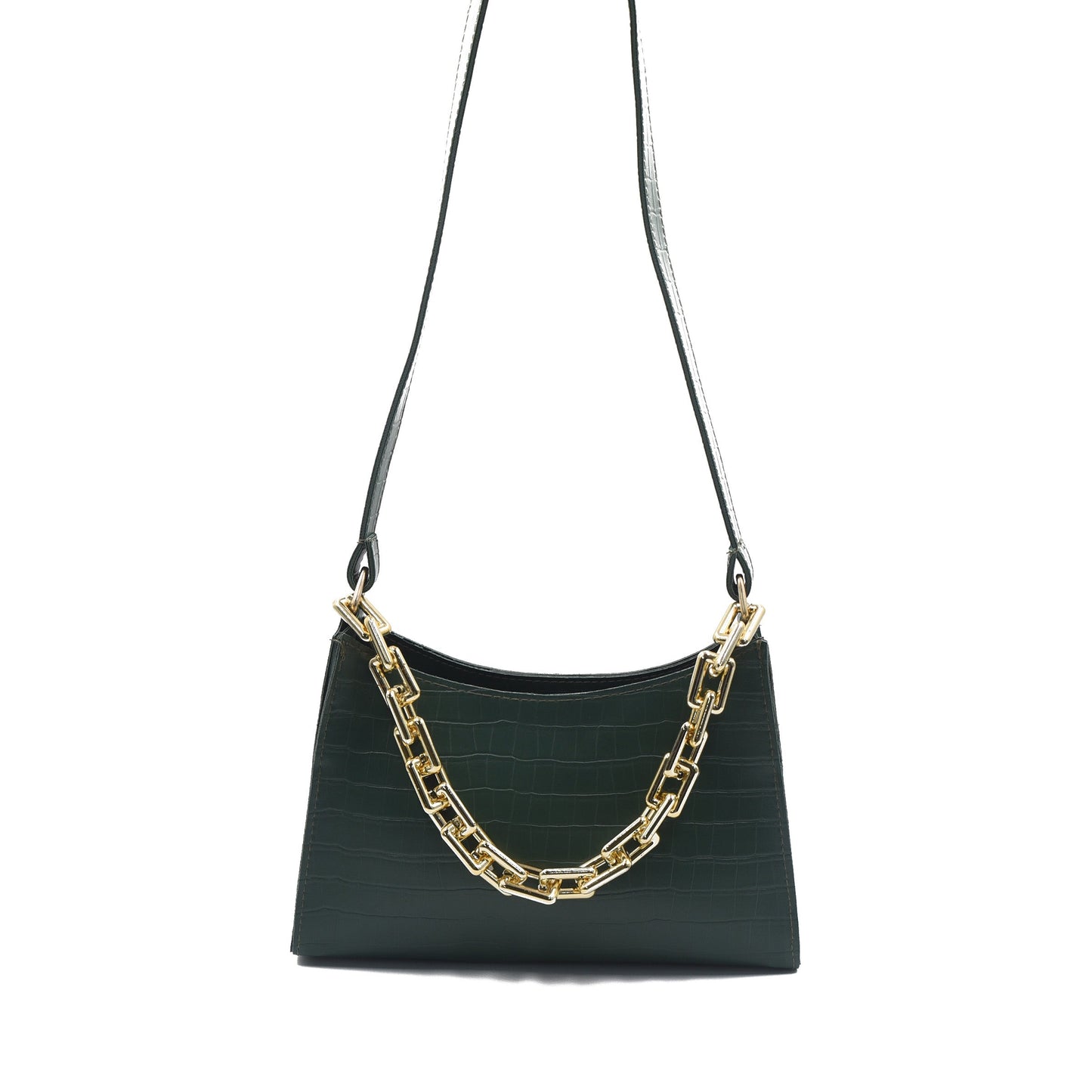 Belle Chic Convertible Handbag - Green