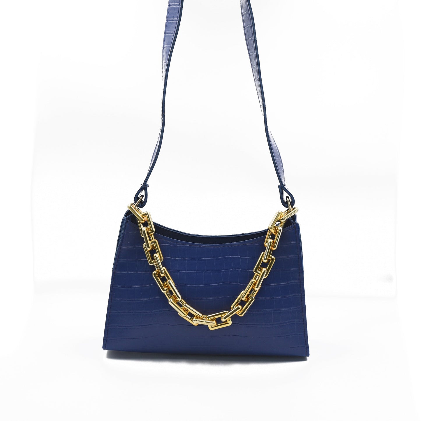 Belle Chic Convertible Handbag - Blue