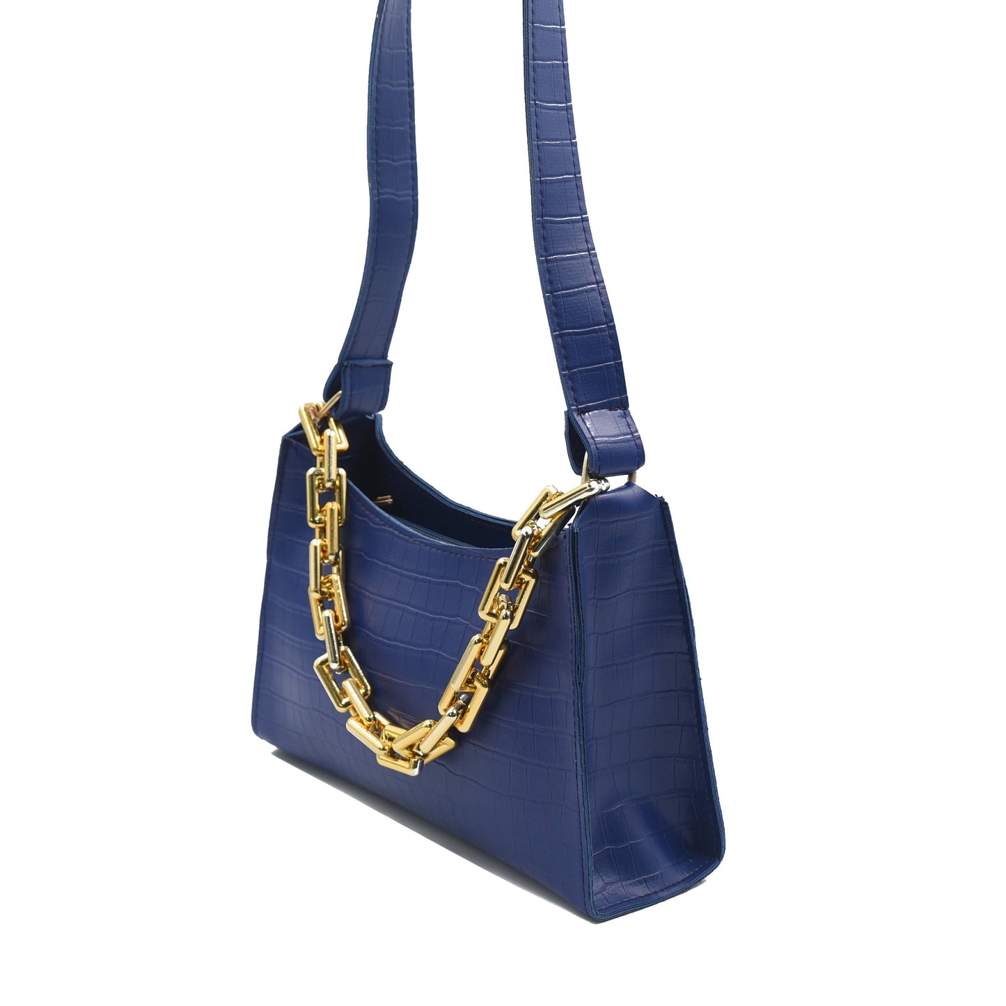 Belle Chic Convertible Handbag - Blue