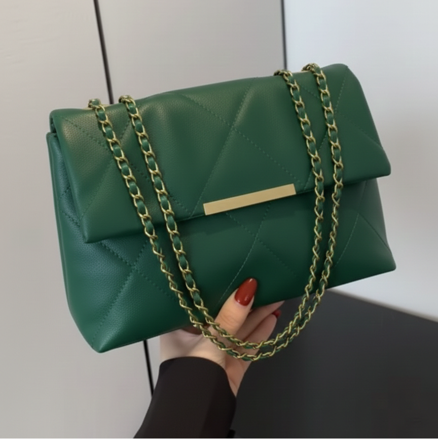 Belle The Luna Fold Bag Green