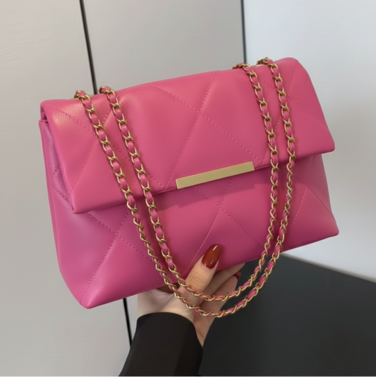 Belle The Luna Fold Bag Pink