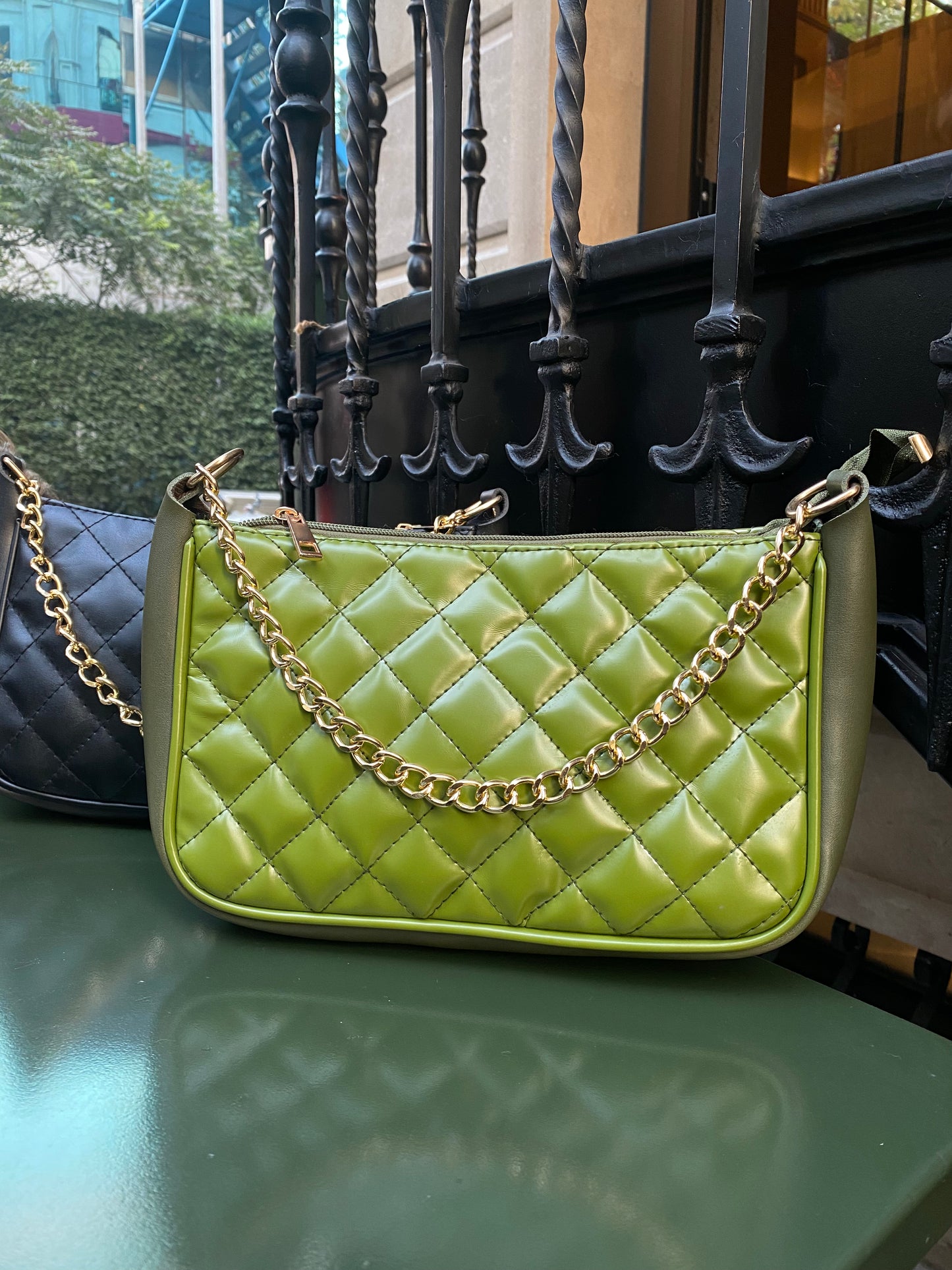 Charm the Belle Bag Green