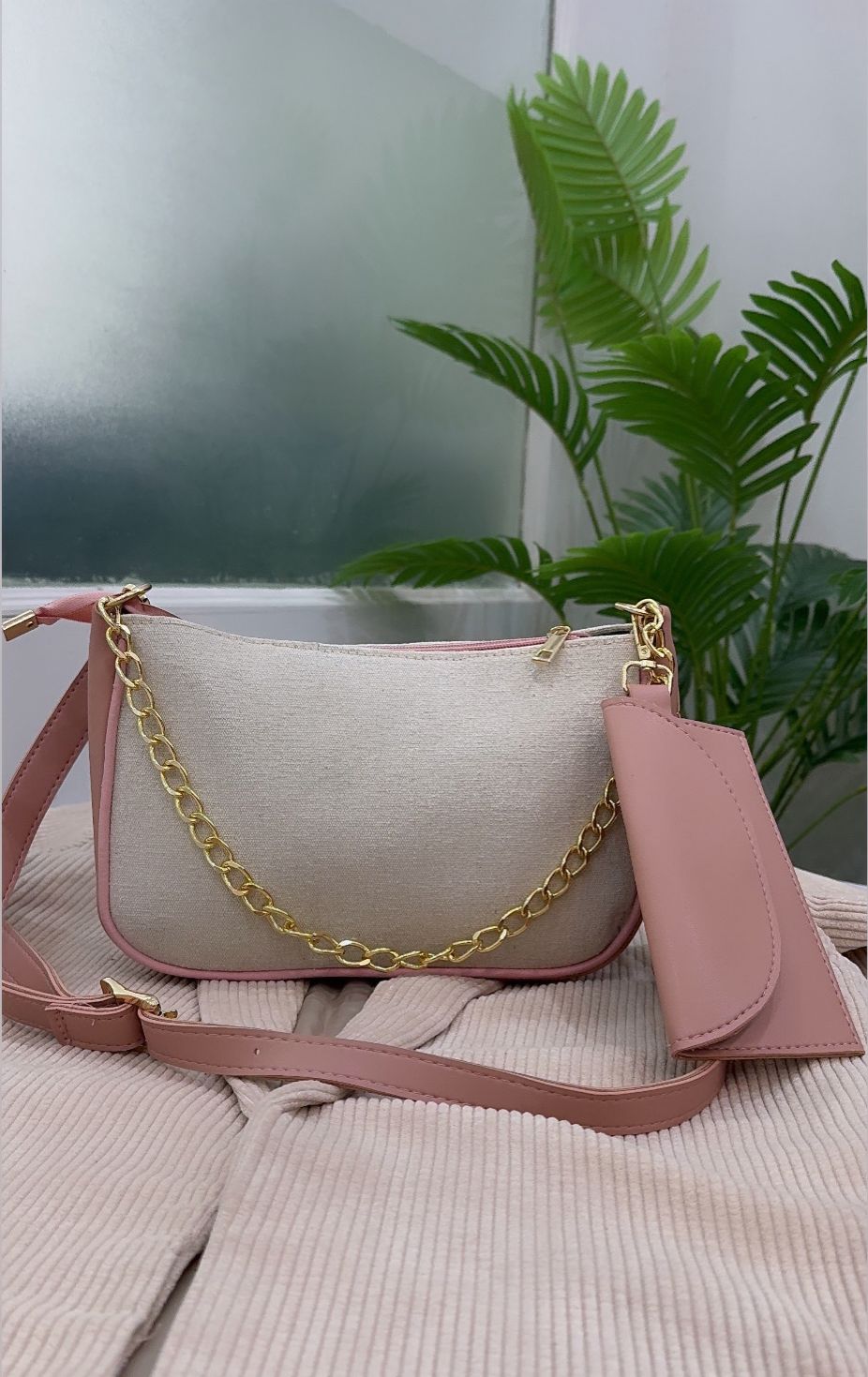 Crossbody Bag Florida Peach Pink