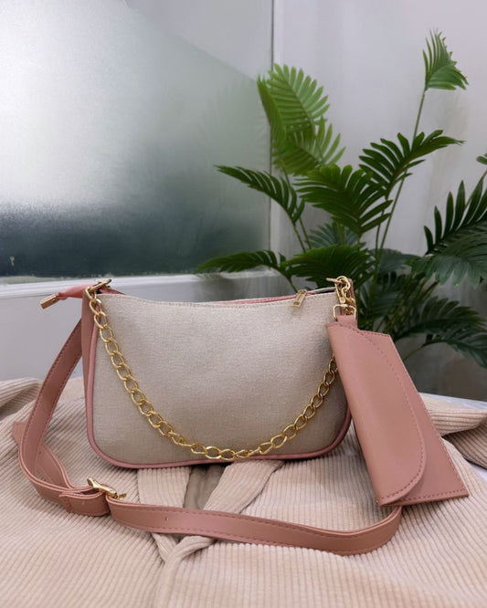 Crossbody Bag Florida Peach Pink