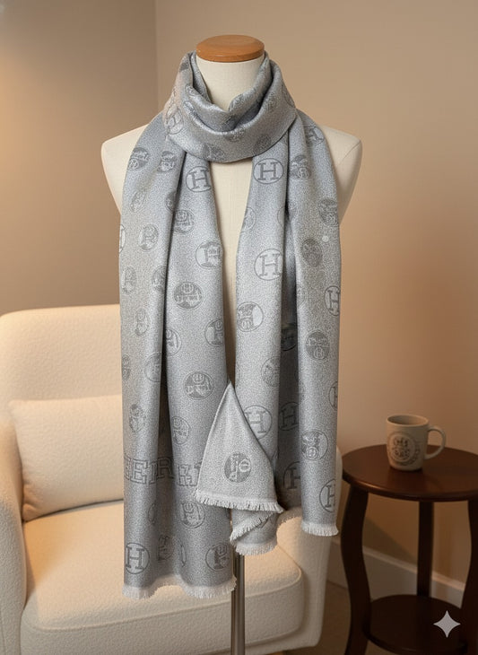 Grey scarf Belle The  HM